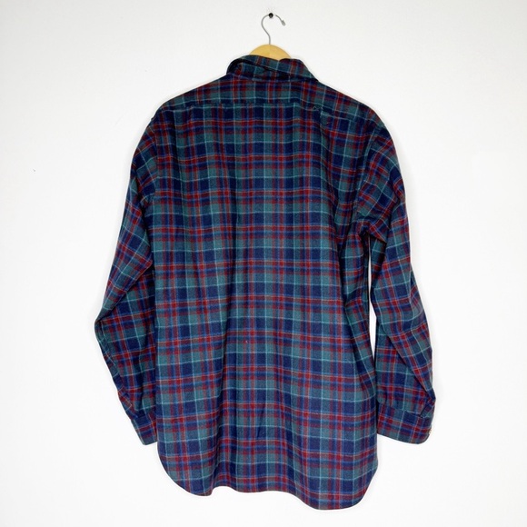 Pendleton Men’s Long Sleeve Button-Up Shirt Wool – Size Large - Picture 2 of 5